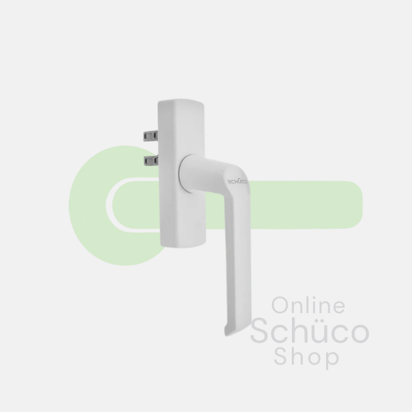 poignée de fenêtre Schuco - 214788 - blanc 9016
