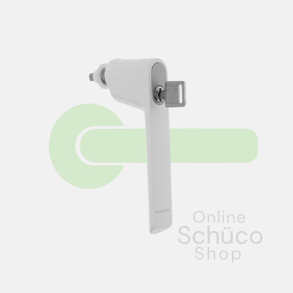 Schuco raamgreep - afsluitbaar - kiep voor draai - diverse kleuren - 247656 / 247657 / 247658 / 247659 / 2476600