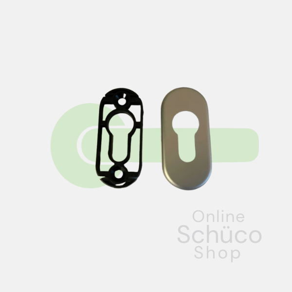Schuco rozet kleuren: 218893 alu / 227652 zwart / 218895 wit 9010 /218896 wit 9016 / 218897 RVS