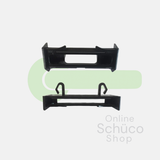 Support Schüco pour bouchon en aluminium - noir 238183 / RAL9010 238184 / RAL 9016 238185 / gris 238182