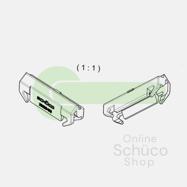 Schuco kunststof houder - 203108 / 266261