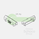 Schuco kunststof houder - 203108 / 266261