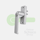 Schuco raamgreep - afsluitbaar - 234335 - aluminium