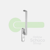 Schuco lift-slide door handle with cylinder cut-out outside - various colours - 269406