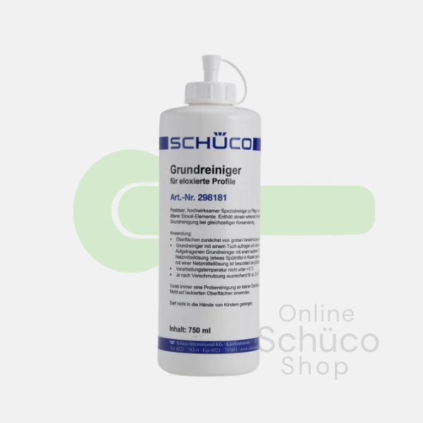 Cadres anodisés d'agent nettoyant Schuco - 298181