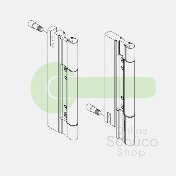 Schuco Hinge FD 70 ensembles de 2 - 233931