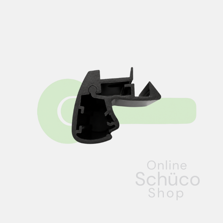 poignée de porte coulissante Schuco noir - 234468