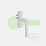 poignée de fenêtre Schuco - 214788 - blanc 9016
