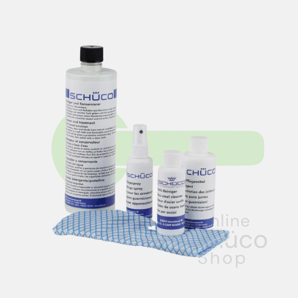 Set de produits de nettoyage Schuco pour cadres en aluminium - 298672