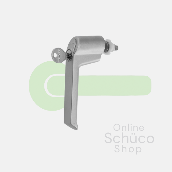 Schüco raamgreep - afsluitbaar - kiep voor draai - 234039 - aluminium