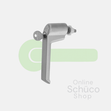 Schüco raamgreep - afsluitbaar - kiep voor draai - 234039 - aluminium