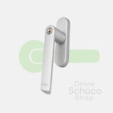 Schuco afsluitbare raamgreep - uitzetraam - 269567 - aluminium