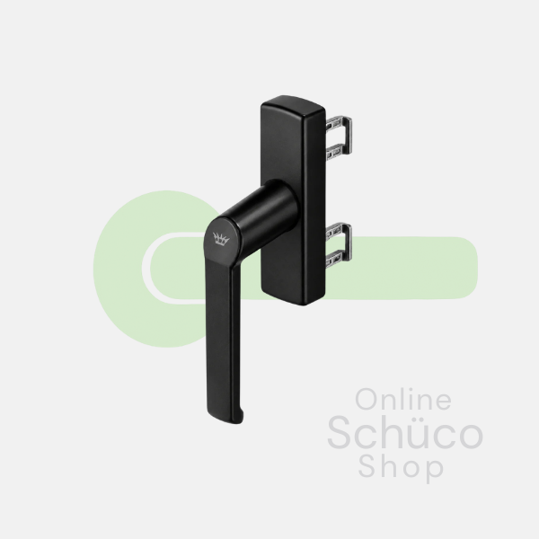 poignée de fenêtre Schuco - aluminium - LH 214793 / RH 214794