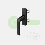poignée de fenêtre Schuco - aluminium - LH 214793 / RH 214794