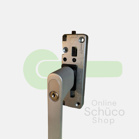 Schuco alumīnija PSK rokturis slēdzamas bīdāmas durvis sudraba RS 247696 /277796 - LS 247695 / 277795