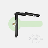 Roulement d'angle Schuco avec caméra à rouleaux 25176200 / 251431