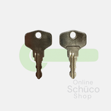 Clé Schuco 4w 1410 / 98050471