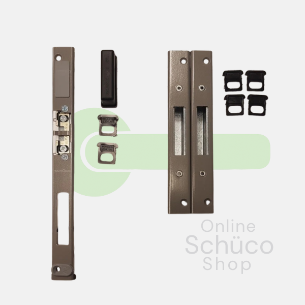 Schüco 3 delige set sluitplaten  240761 / 240762 / 240759 / 240760
