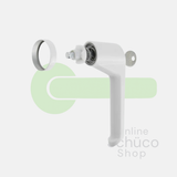 Schuco raamgreep - afsluitbaar - 234017 - wit RAL9016