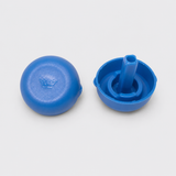 Schuco afdekkapje rozet blauw - 298420