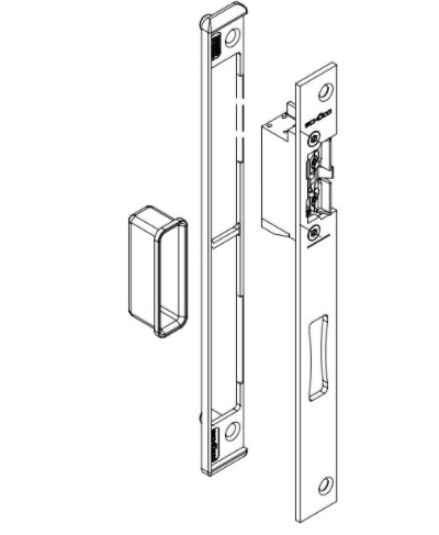 Schüco Elektrische opener voor automatische draaideuren - 239779 / 239780 / 239781