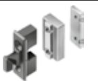 Schuco sliding door locking point - per 2 pieces - 227194