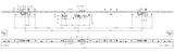 Schuco 225862 / 225861 meerpuntslot pen haak 34/92/10