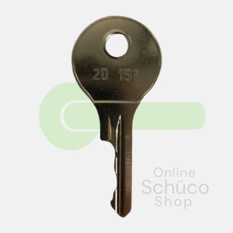 Schüco sleutel voor raamkruk